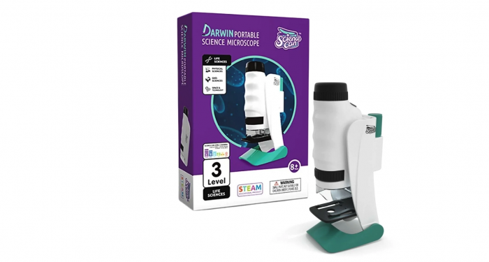 Microscop Portabil de Jucărie pentru Copii Darwin Science: Explorați Lumea în Detaliu [1]