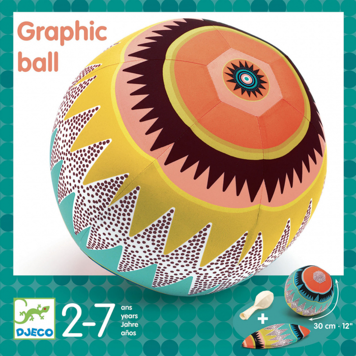 Minge usoara Djeco, Graphic ball [1]