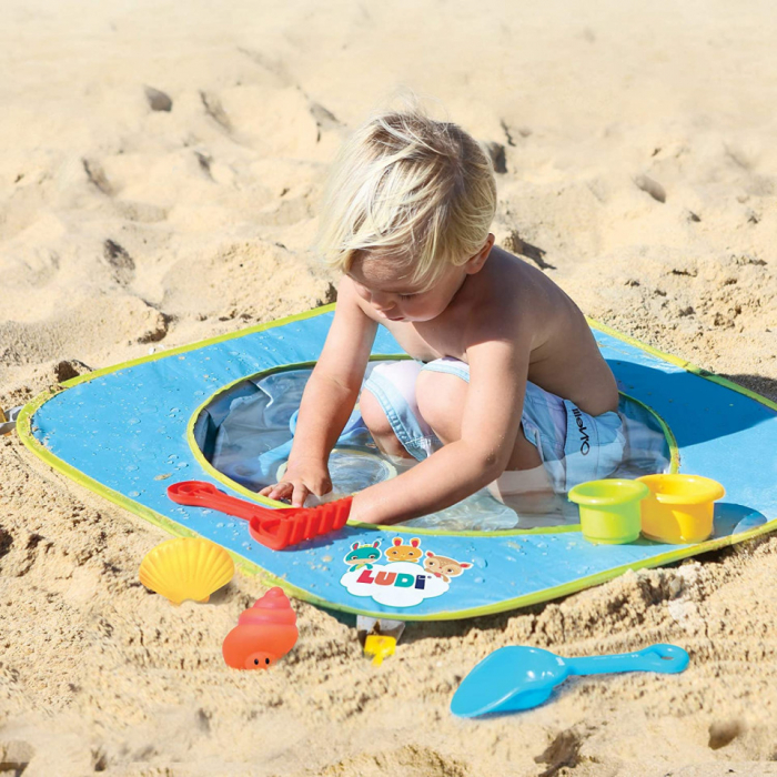 Mini- piscina de plaja cu jucarii "123 SOARE" LUDI [4]