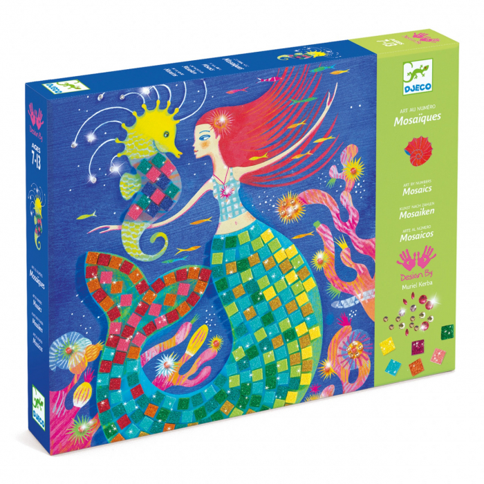 Joc creativ mozaic Sirene, Djeco [10]