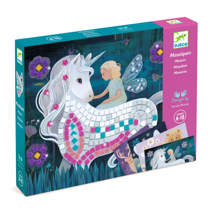 Joc creativ mozaic Unicornul fermecat, Djeco [4]