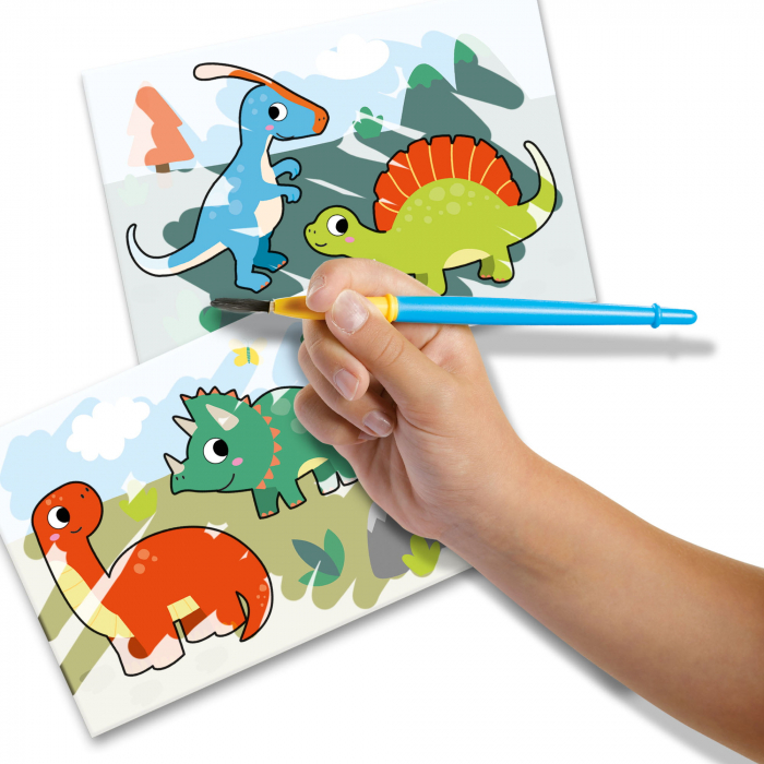 My first - Coloreaza cu apa dinozauri [2]