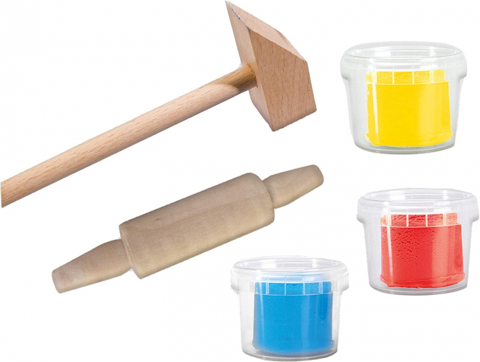 My first - Plastilina cu instrumente 3 x 90 gr [5]