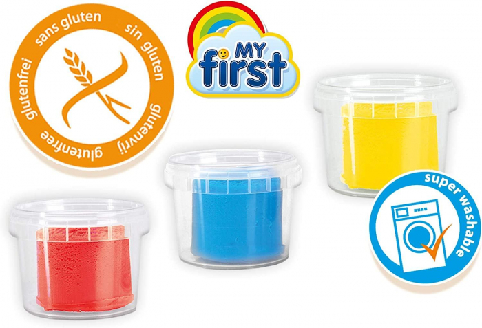 My first - Plastilina cu instrumente 3 x 90 gr [4]