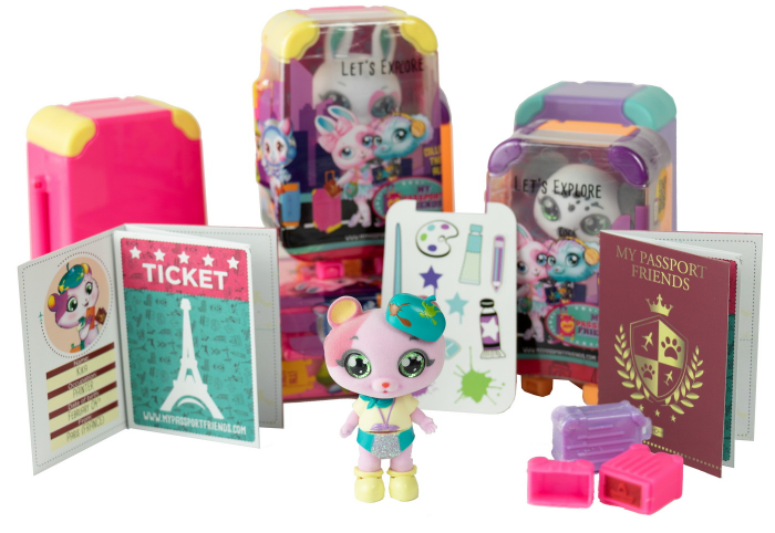 My Passport Friends - Papusi Surpriza in Trolere Colorate [7]