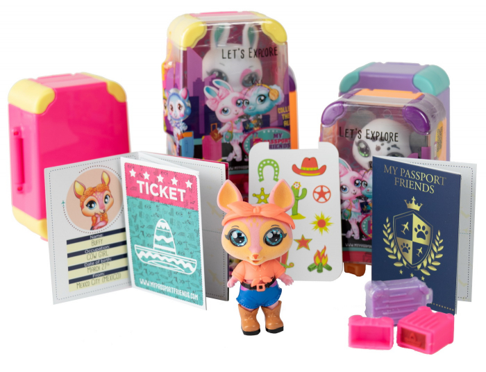 My Passport Friends - Papusi Surpriza in Trolere Colorate [6]