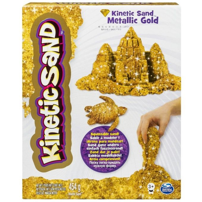 Nisip Kinetic Metale Si Minerale Stralucitoare Auriu [2]