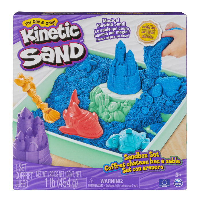 Nisip Kinetic Set Complet Albastru [1]
