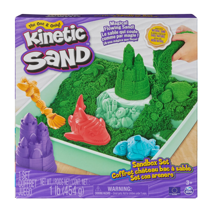 Nisip Kinetic Set Complet Verde [1]