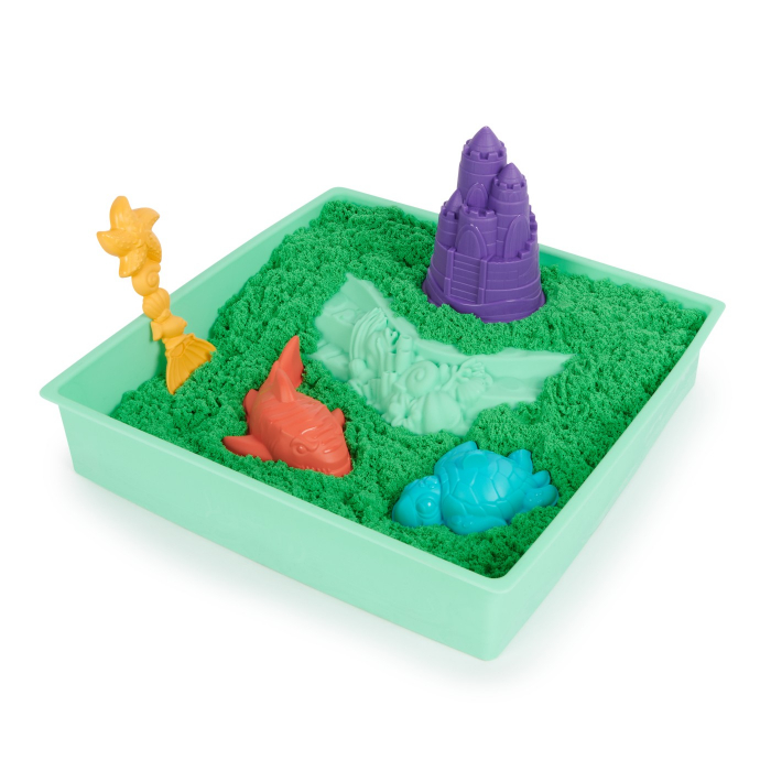 Nisip Kinetic Set Complet Verde [7]