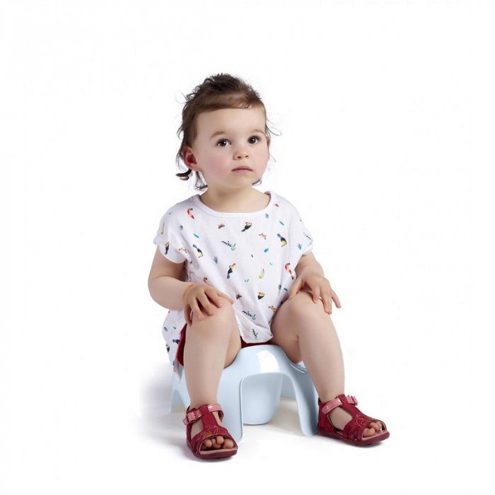 Olita anatomica cu spatar Thermobaby BABY BLUE [3]