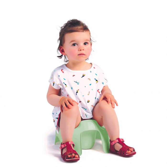 Olita anatomica cu spatar Thermobaby Celadon green [6]