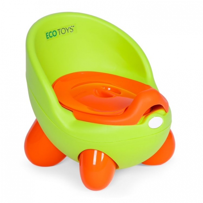 Olita pentru copii, insertie detasabila, picioare antiderapante Ecotoys PP112 - Verde [1]