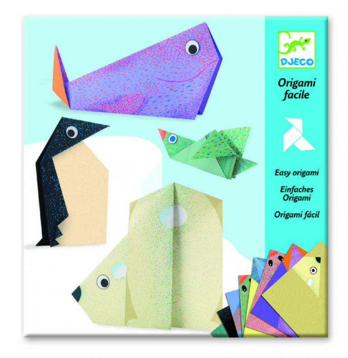 Joc creativ origami Animale polare, Djeco [2]