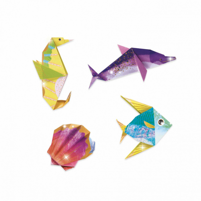 Joc creativ origami Creaturi marine, Djeco [3]