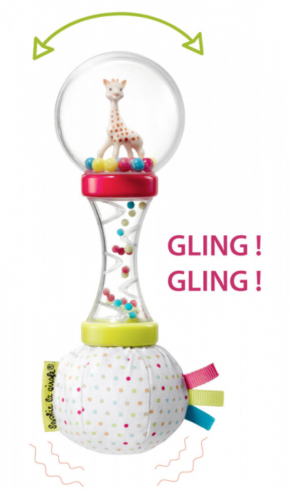 Pachet Girafa Sophie si zornaitoare Maracas [7]