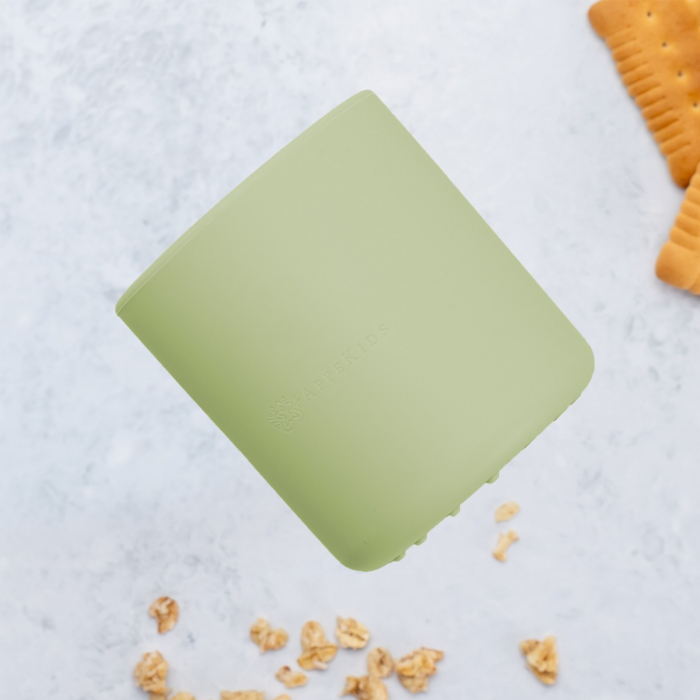 Pahar din silicon, AppeKids - Raw Green [5]