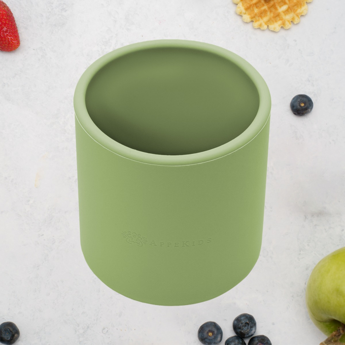 Pahar din silicon, AppeKids - Raw Green [1]