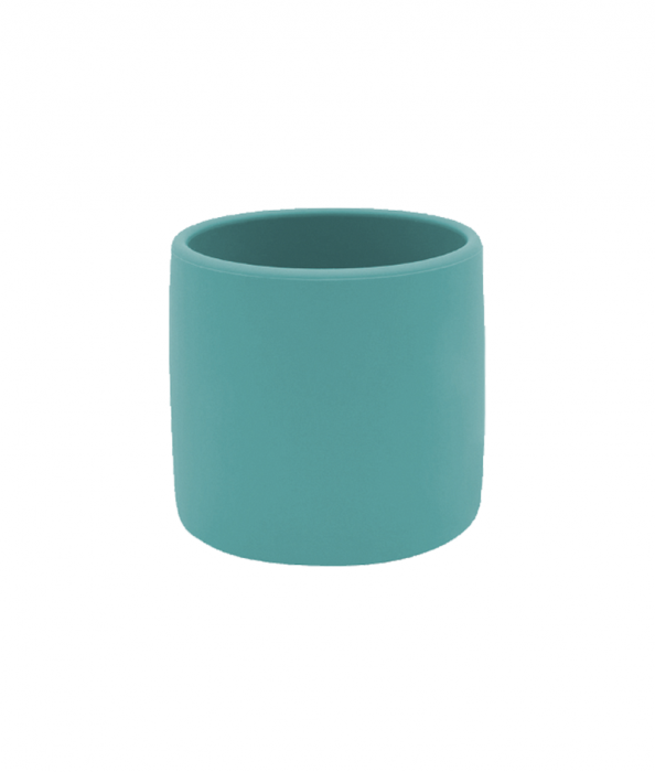 Pahar Minikoioi, 100% Premium Silicone, Mini Cup  – Aqua Green [1]