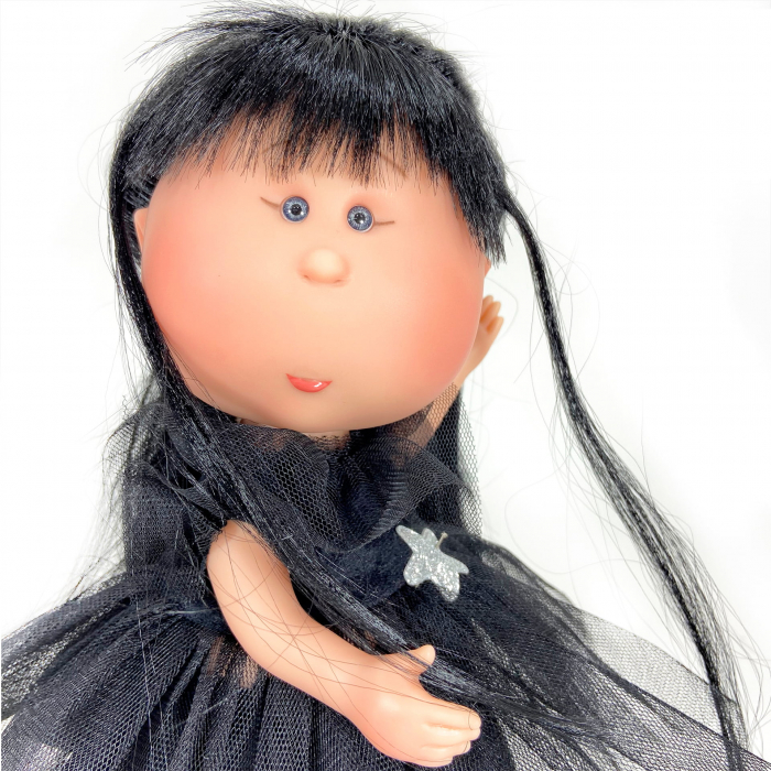 Papusa Nines D'Onil, Mia Black Wednesday, cu miros de vanilie, 30 cm [3]