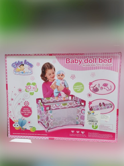 Papusa Baby cu sunete, patut si accesorii hranire [3]