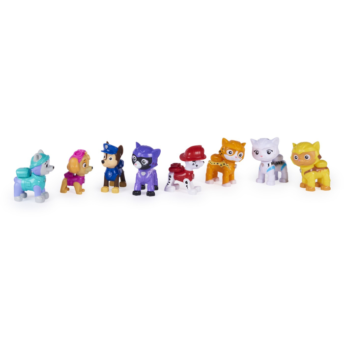 Patrula Catelusilor Set 8 Figurine Catelusi Si Pisicute [3]