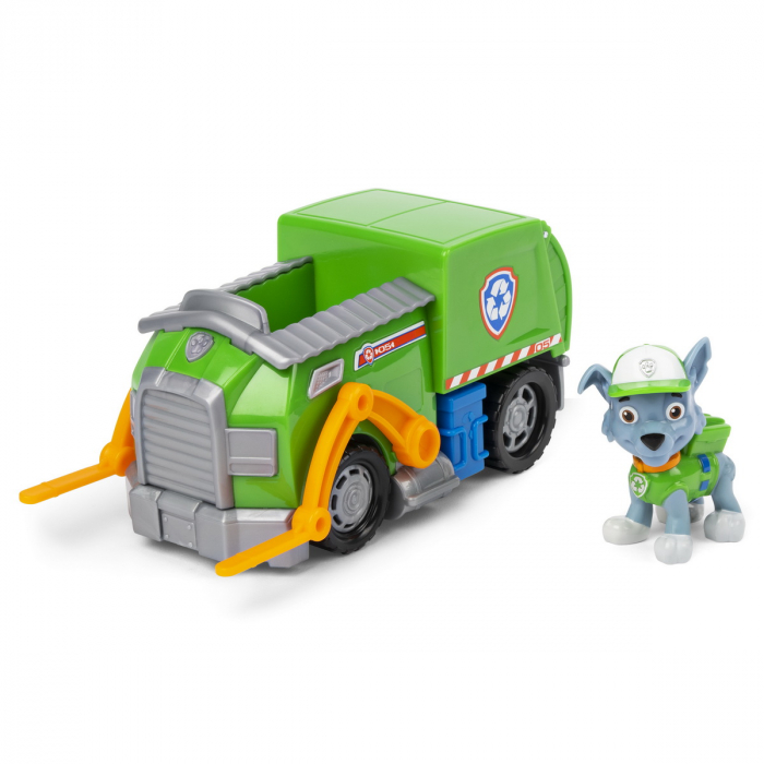 Patrula Catelusilor Vehicule Cu Figurina Rocky [3]