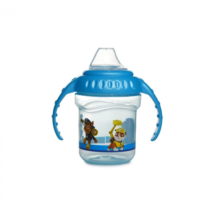 PAW PATROL CANA CU CAPAC SI MANERE 250 ML - CIOC DIN SILICON [3]