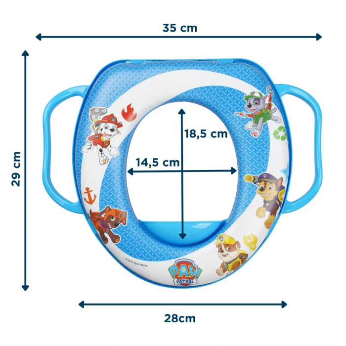 PAW PATROL COLAC REDUCTOR CONFORTABIL CU MANERE [3]