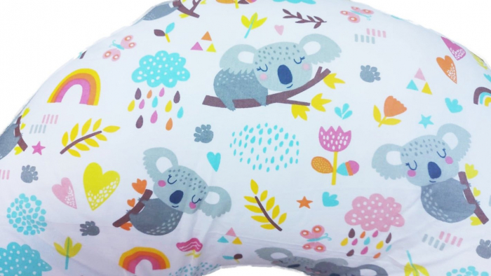 Perna pentru alaptare, 100% Bumbac, 60X60 cm, Appekids - Koala [2]