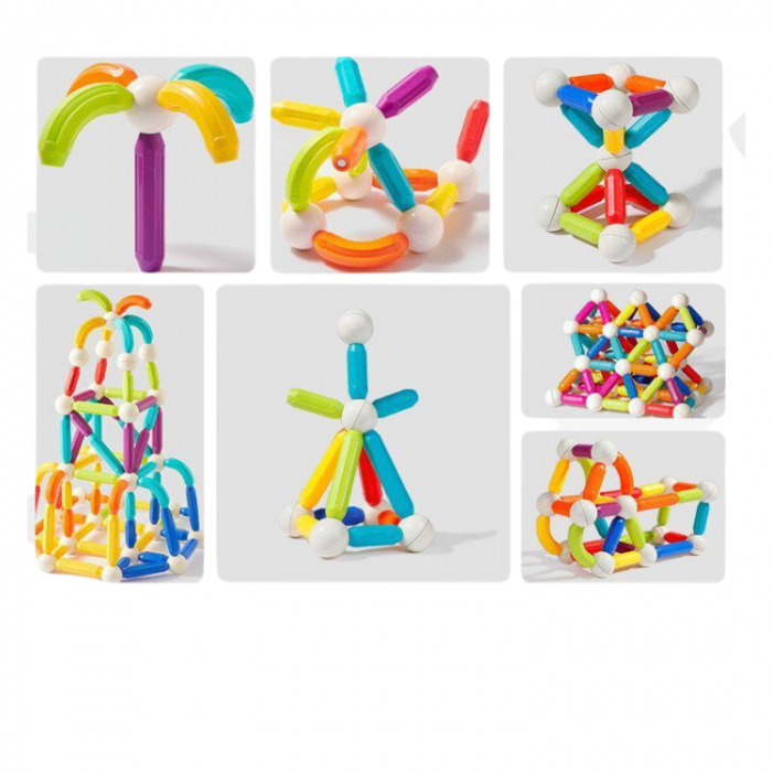 Piese Constructii Magnetice Sticks Building - Onshine [3]