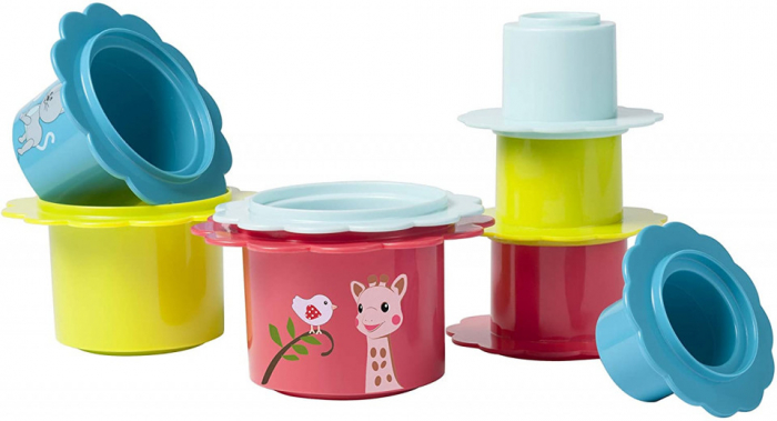 Piramida de flori Girafa Sophie [1]