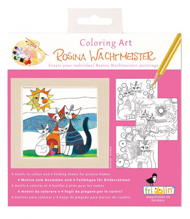 Joc creativ de colorat Rosina W Pisici, Fridolin [6]