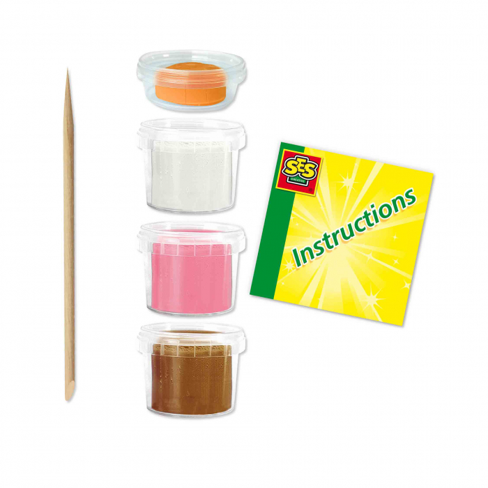 Plastilina colorata vegana FunDo - Animale de la ferma (3 x 90 gr - 1 x 40 gr) [2]