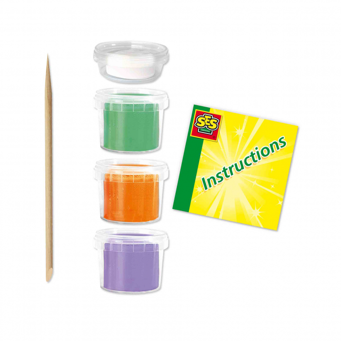 Plastilina colorata vegana FunDo - Dinozauri (3 x 90 gr - 1 x 40 gr) [2]