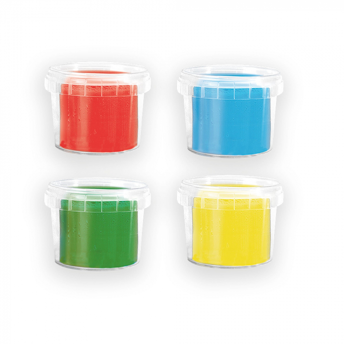 Plastilina colorata vegana pentru copii SES Pure 4 x 90 gr [2]