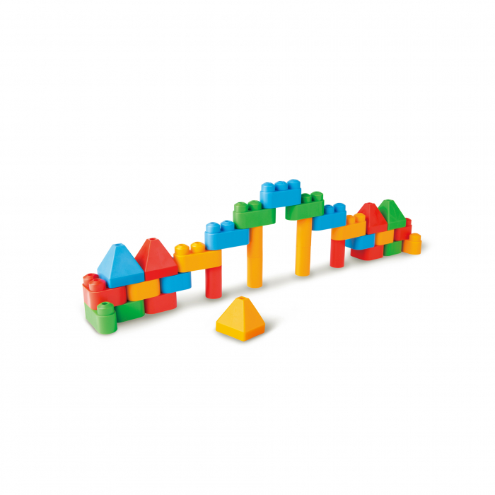 PolyM - Kit de constructie arhitectura pentru copii (30 piese) [5]