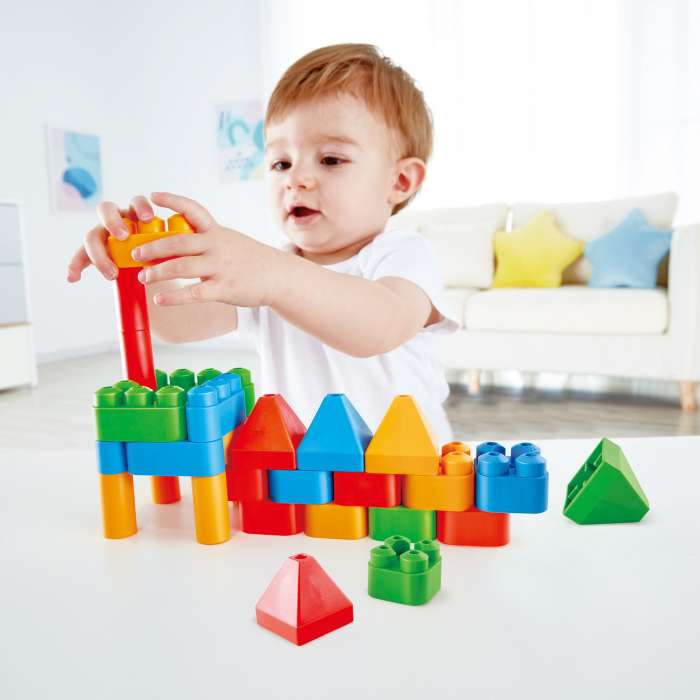 PolyM - Kit de constructie arhitectura pentru copii (30 piese) [4]