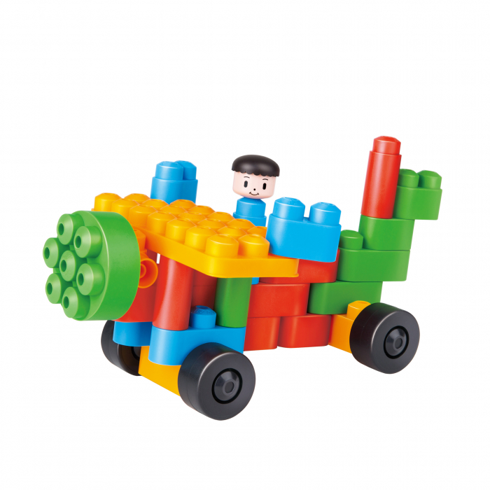 PolyM - Kit de constructie creativ de jucarie (25 piese) [3]