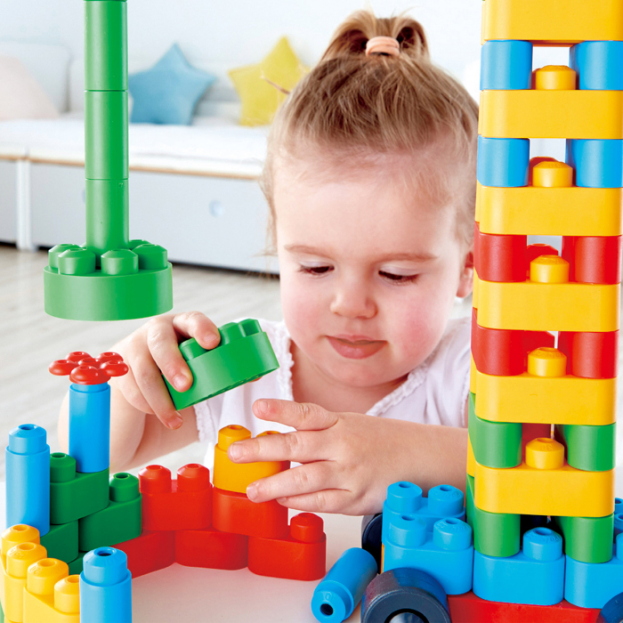 PolyM - Kit de constructor creativ pentru copii (80 piese) [2]