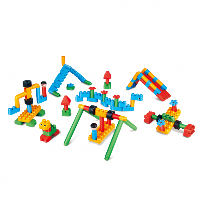 PolyM - Kit de joaca pentru aventura pentru copii (110 piese) [3]