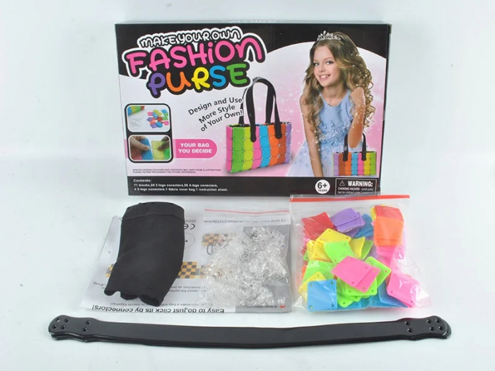 Poseta DIY pentru Fetite, 71 de Piese Multicolore [4]