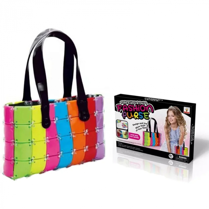 Poseta DIY pentru Fetite, 71 de Piese Multicolore [2]