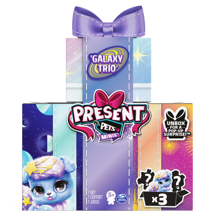 Present Pets Minis Animalute De Companie Galaxy Trio [1]