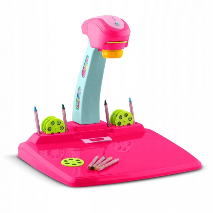 Proiector pentru desene cu accesorii incluse Ricokids 772000 - Roz [1]