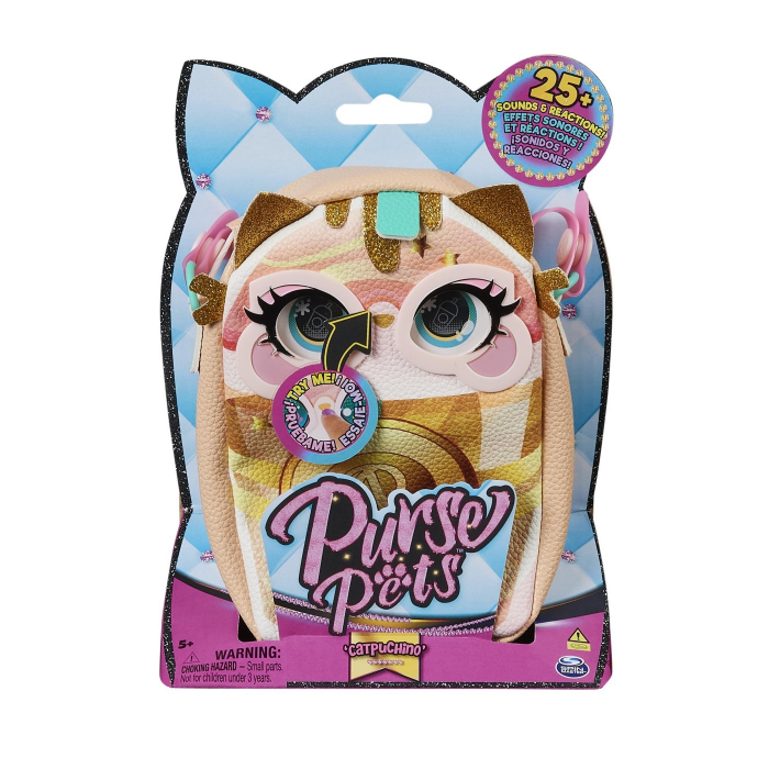 Purse Pets Bag Trendy Treats Pisicuta Catpuchino [1]