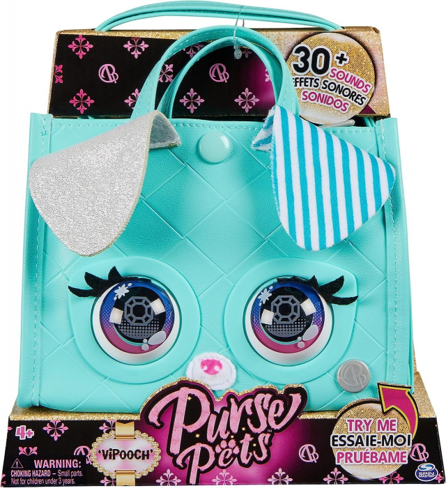 Purse Pets Geantuta Tote Interactiva Vipooch [1]
