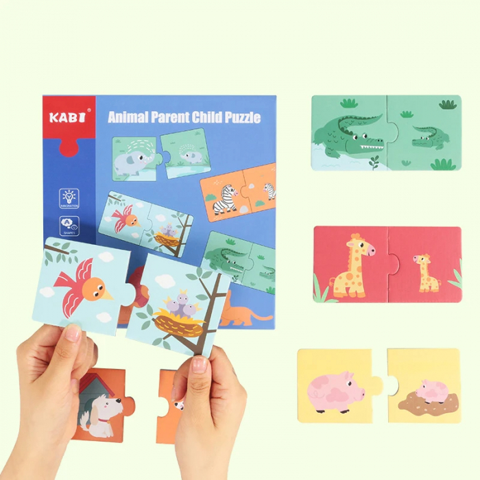 Puzzle Asociere Mama cu Puiul [1]
