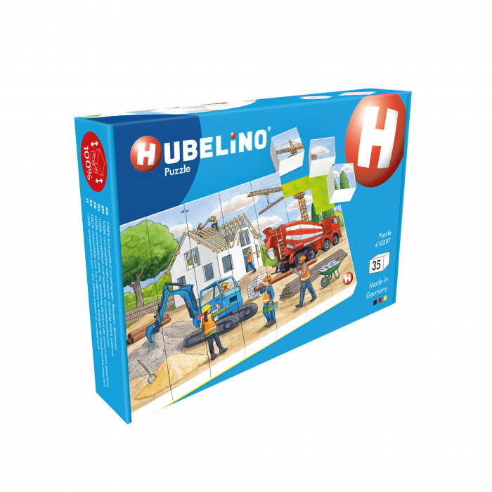 Puzzle Pe santier in constructii Hubelino (35 piese) [3]
