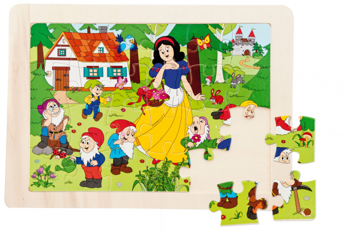 Puzzle din lemn - Alba ca zapada [2]